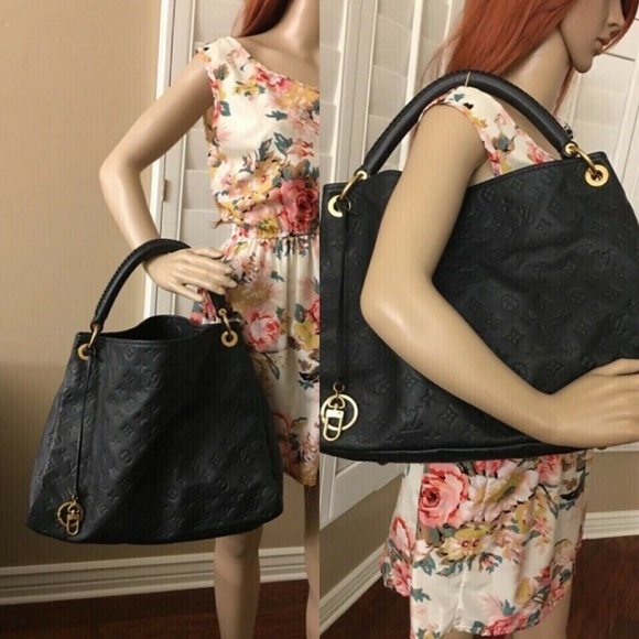 ❤️‍🩹SOLD❤️‍🩹 Louis Vuitton Artsy MM Empreinte Infini Shoulder Tote Purse(CA2182) - Picture 12 of 12